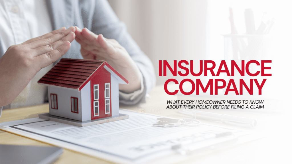 What Every Homeowner Needs to Know About Their Policy Before Filing a Claim