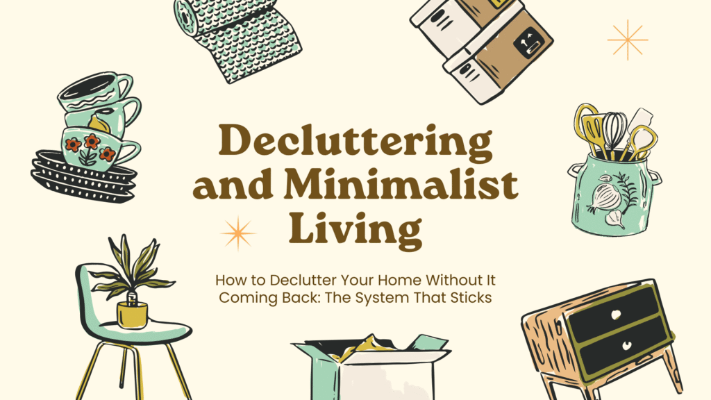 How to Declutter Your Home Without It Coming Back