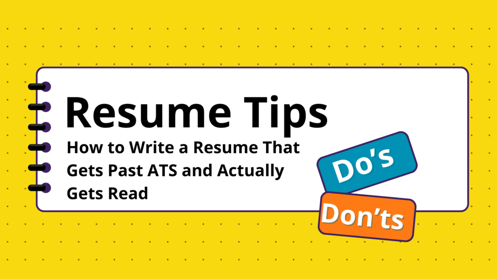 How to Write a Resume That Gets Past ATS and Actually Gets Read
